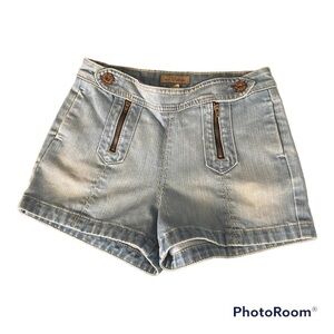 Denim of Virtue 1970’s Inspired Light Wash Denim Shorts Size 26